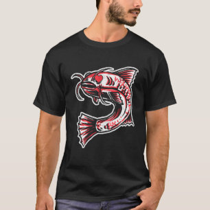 Camiseta Coração de Peixe Olho Dia dos Namorados Pesca Lega