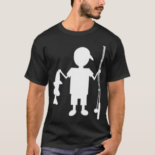 Camiseta Coração de pesca e caça