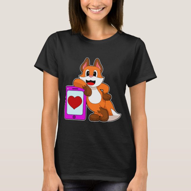 Camiseta Coração de Raposa (Frente)