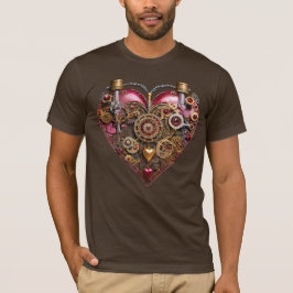 Camiseta Coração de Rubi Valentino Streampunk