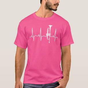 Camiseta Coração de Trombeta Assediado Jogador ee família g
