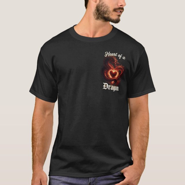 Camiseta Coração de um Dragão (Frente)