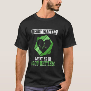 Camiseta Coração Desejado Deve Estar Em Bom Ritmo - Transpl