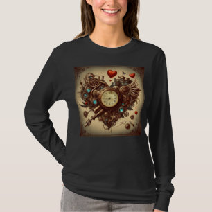 Camiseta Coração/dia de os namorados