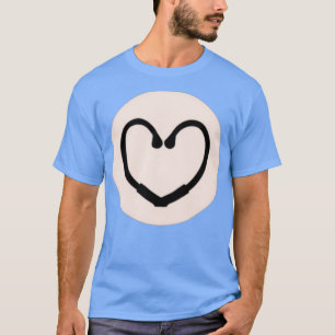 Camiseta Coração do Estetoscópio Bonito