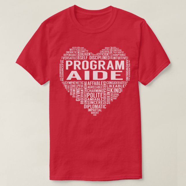 Camiseta Coração do lado do programa (Frente do Design)