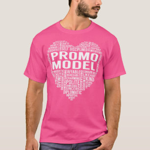 Camiseta Coração do Modelo Promo