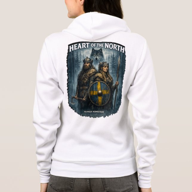 Camiseta Coração do Norte (Verso)