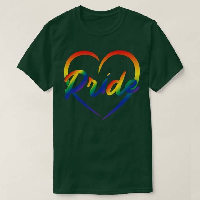 Camiseta Coração do Orgulho (Frente do Design)