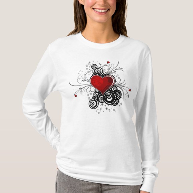 Camiseta Coração do redemoinho (Frente)