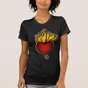 Camiseta Coração do tatuagem