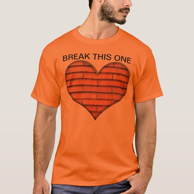 Camiseta Coração do tijolo (Frente)