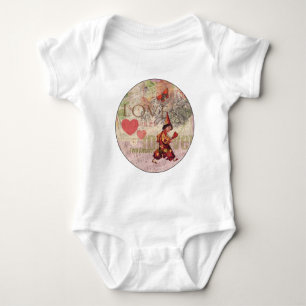 Camiseta Coração Doce Amor Valentino Querubim