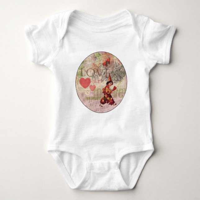 Camiseta Coração Doce Amor Valentino Querubim (Frente)