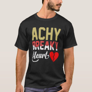 Camiseta Coração Dolorido e Partido