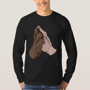 Camiseta Coração dos cães cadelas cães para homens homens