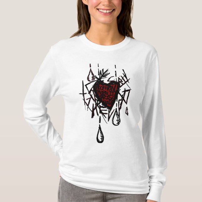 Camiseta Coração dos deuses (Frente)