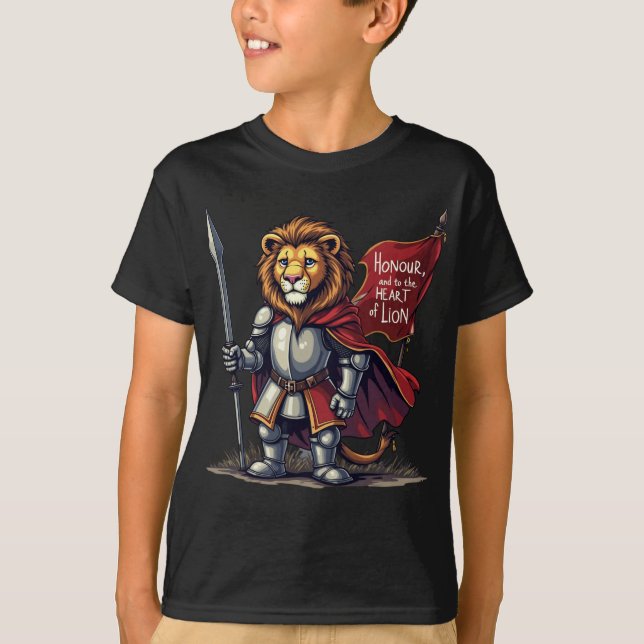 Camiseta Coração dos leões (Frente)