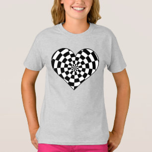 Camiseta Coração dos namorados do punk