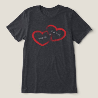 Camiseta Coração Duplo Vermelho