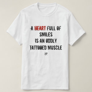 Camiseta Coração e sorrisos