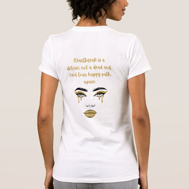 Camiseta Coração é um desvio (Verso)