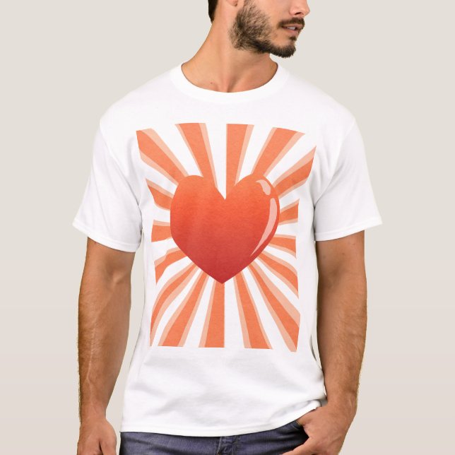 Camiseta Coração em cativeiro (Frente)