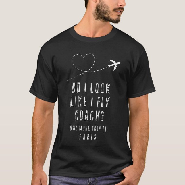 Camiseta Coração, Eu Pareço Que Voo Economicamente Sarcásti (Frente)