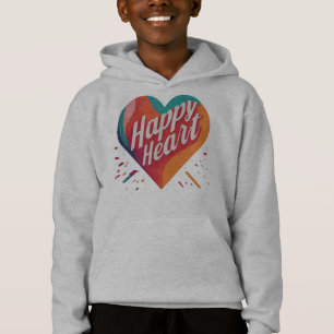 Camiseta Coração Feliz das Crianças