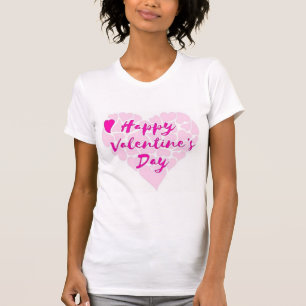 CAMISETA CORAÇÃO "FELIZ DIA DE OS NAMORADOS"
