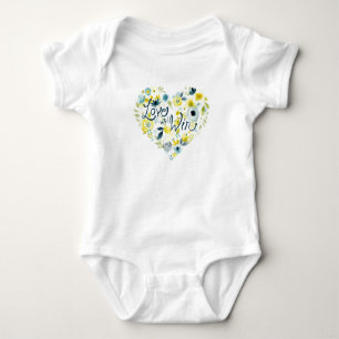 Camiseta Coração Floral II