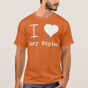 Camiseta coração Gary Styles ama