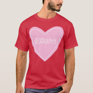 Camiseta Coração geográfico
