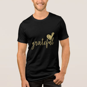 Camiseta coração grato