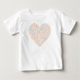 Camiseta Coração Grito Sprinkle Baby Sprinkle