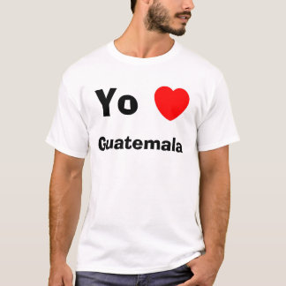 Camiseta Coração Guatemala de Yo