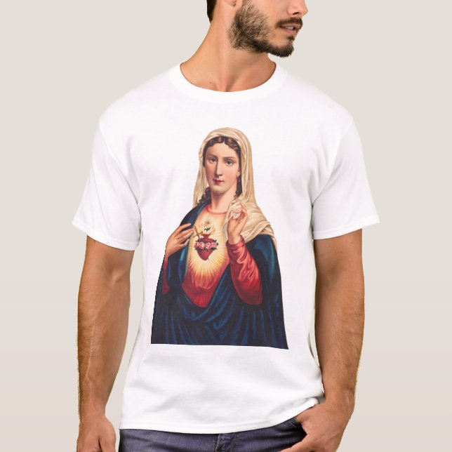 Camiseta Coração Imaculado da Virgem Maria (Frente)