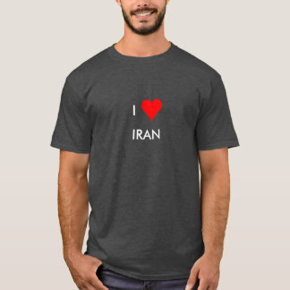Camiseta coração irã