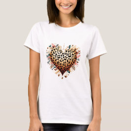Camiseta Coração lindo 