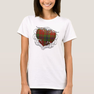 Camiseta Coração MacLean Tartan