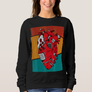 Camiseta Coração Mecânico Vintage Steampunk