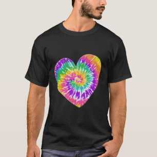 Camiseta Coração No Corante