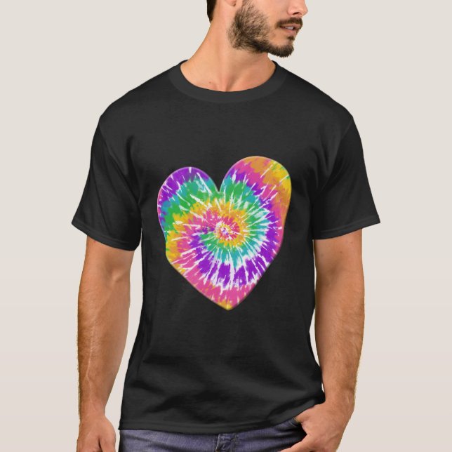 Camiseta Coração No Corante (Frente)