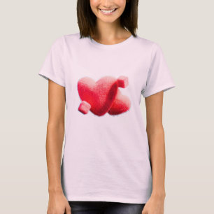 Camiseta Coração Peludo – Conceito Caprichoso e Suave