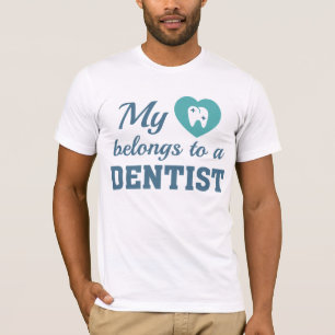 Camiseta Coração Pertence Dentista