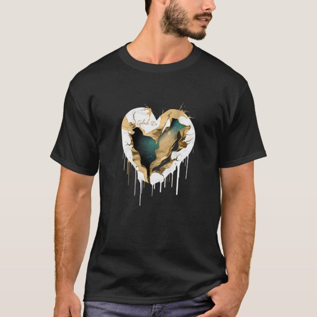 Camiseta Coração Quebrado (Frente)