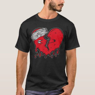 Camiseta Coração Quebrado Coração Coração Bonito Amor Quebr