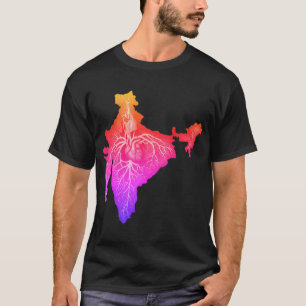 Camiseta Coração Resiliente: Celebrando a Cobertura Espirit