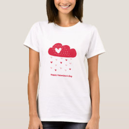 Camiseta Coração Romântico do Dia dos Namorados - Valentine