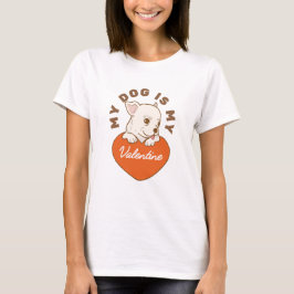 Camiseta Coração Romântico do Dia dos Namorados - Valentine
